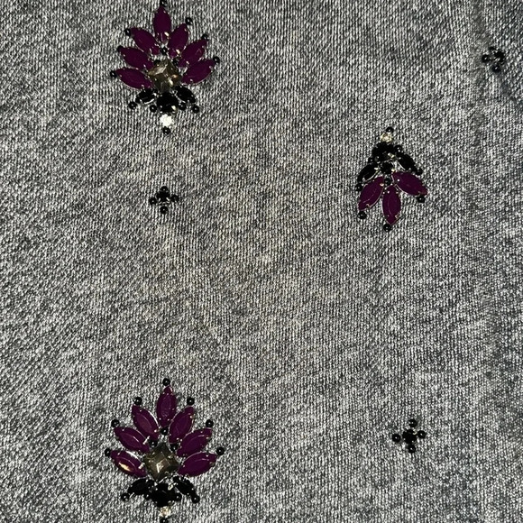 EUC Loft Gray Sweatshirt Shirt (XS) - Picture 3 of 4